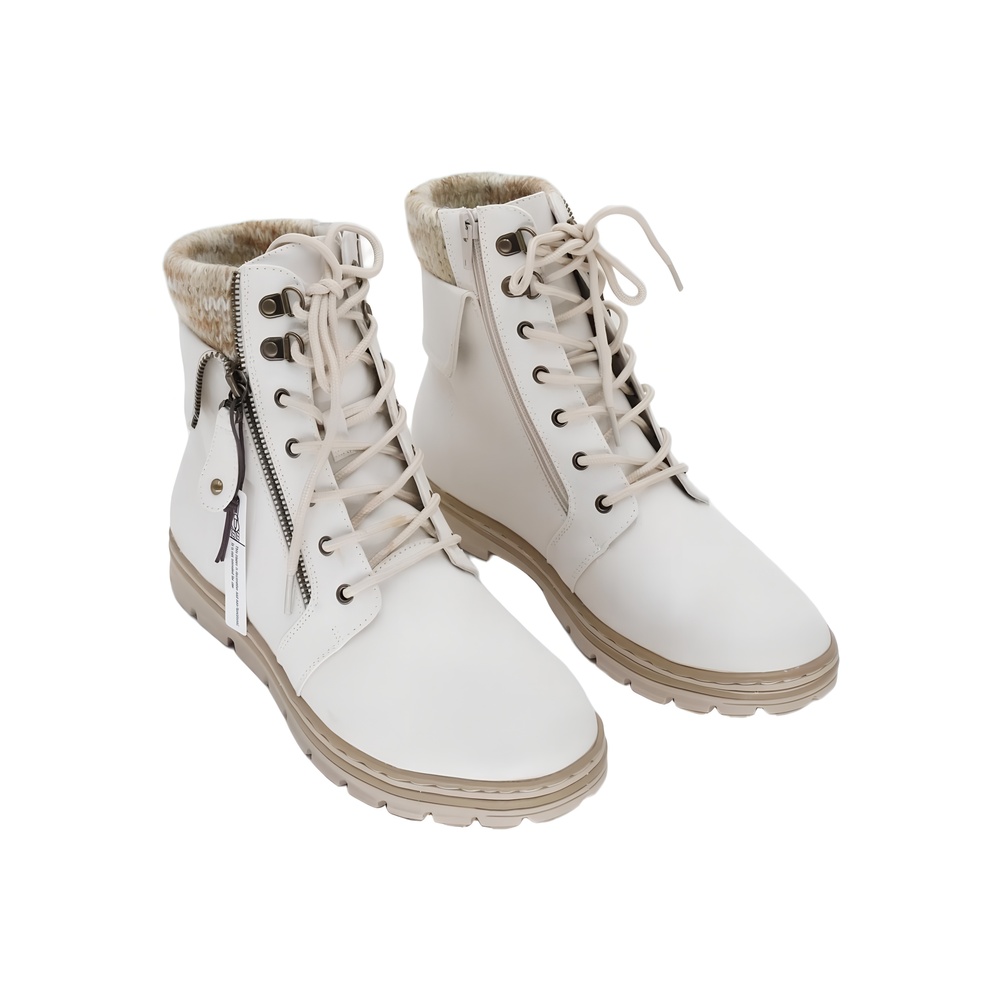 Cliffs by White Mountain Womens Kaylee Boot Winter White Size 9M